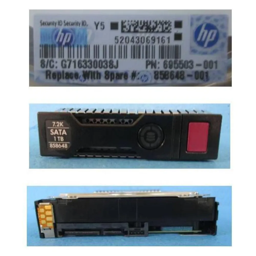 HPE HDD 1TB SATA 3.5 Inch 7200 RPM