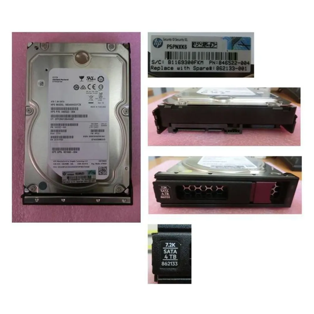 HPE DRV HDD 4TB 6G 7.2K LFF SATA