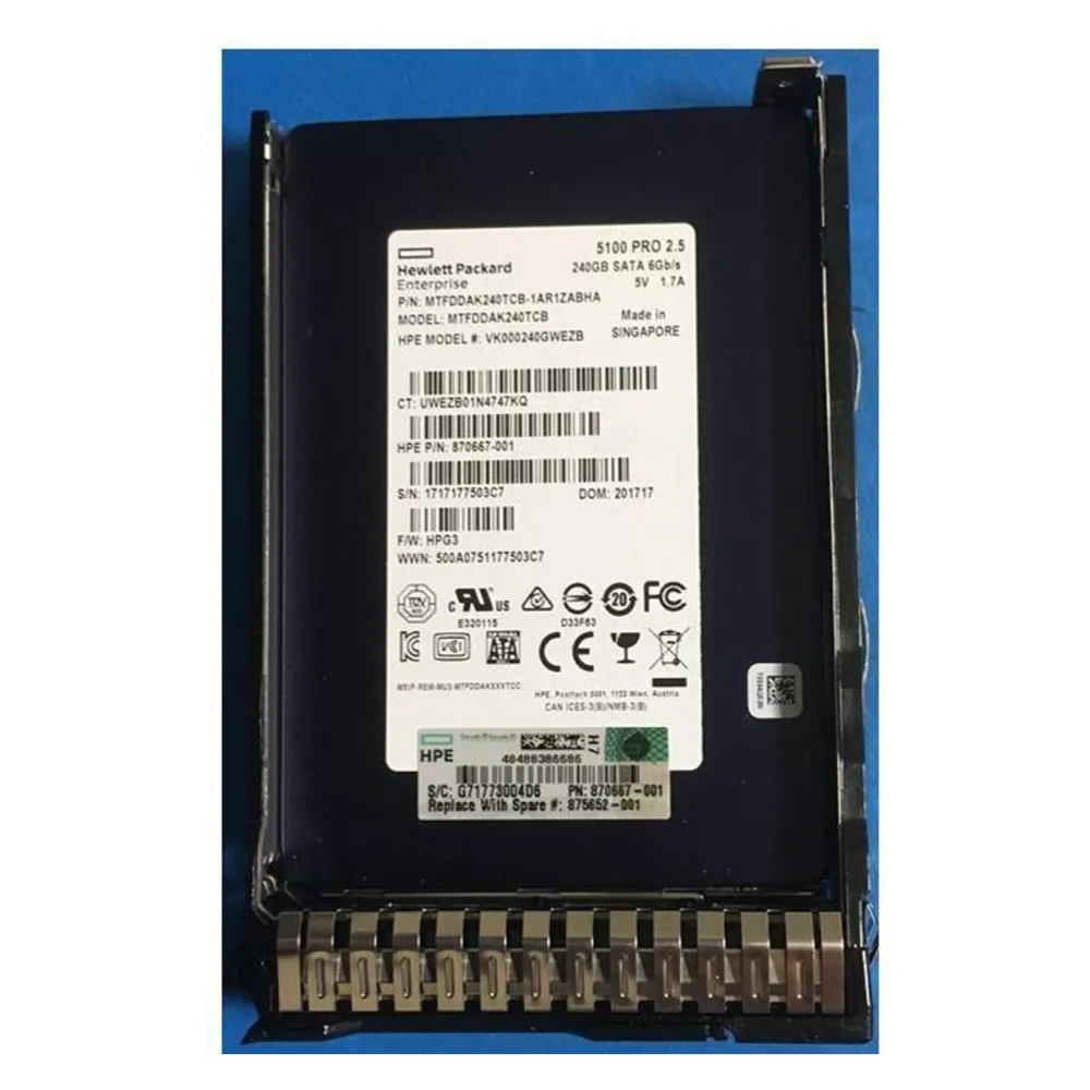 HPE Read Intensive SSD (240 GB, 2.5")