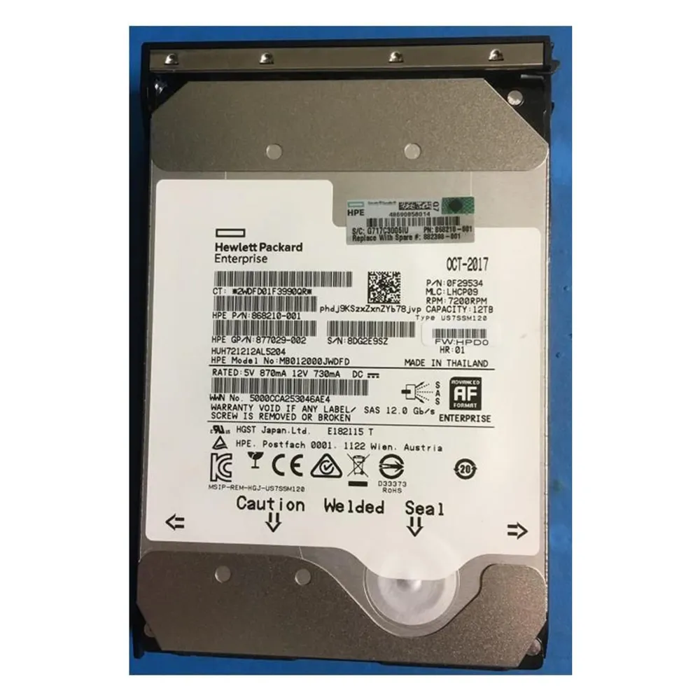 HPE DRV HDD 12TB 7.2K LFF (12 TB)