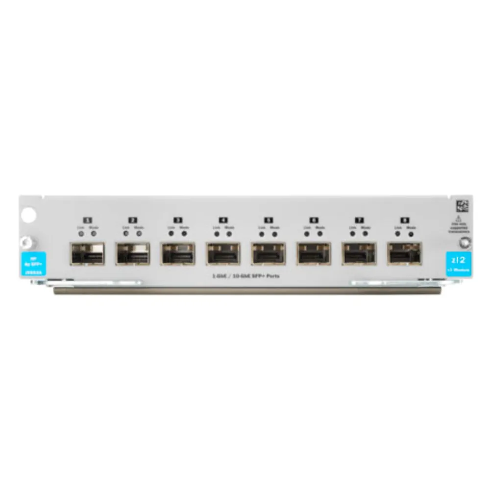 Switch-Modul HPE Aruba 8 Ports 1G 10GbE SFP+ MACsec zl2 HP 5400R