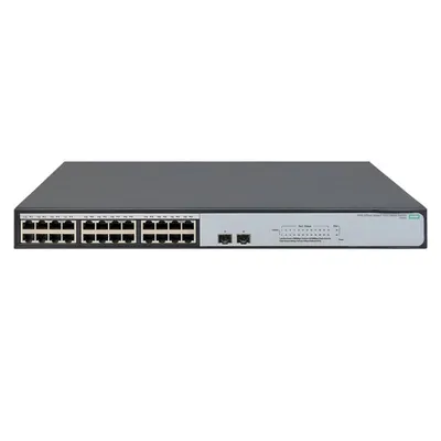 HPE OfficeConnect 1420 Unmanaged Switch, 24 Gigabit-Ports, 2x SFP+