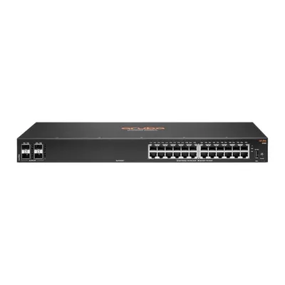 HPE Aruba Networking Aruba 6100 48G 4SFP+ Managed L3 Gigabit Ethernet (10/100/1000) 1U Schwarz