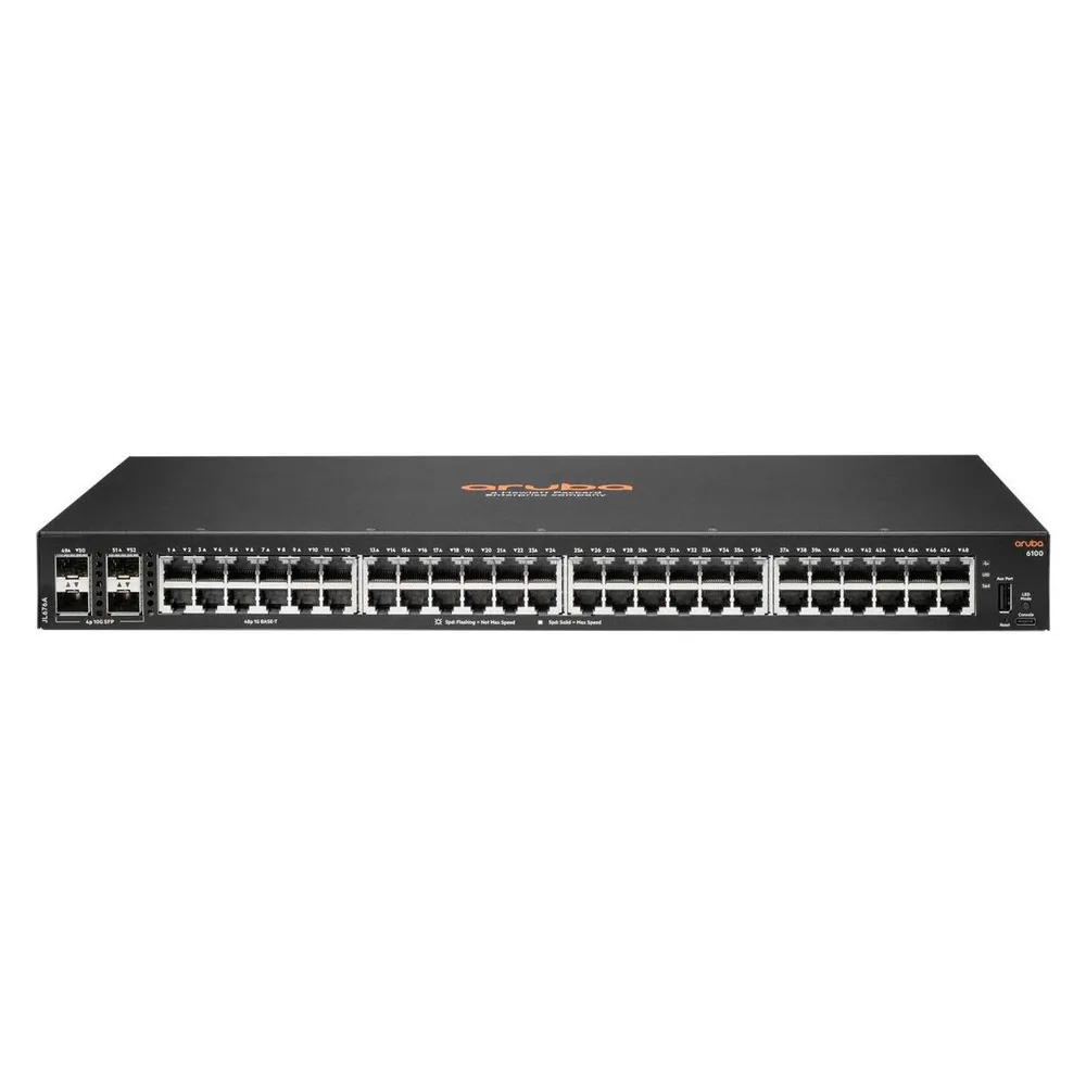 HPE Aruba 6100 48G 4SFP+ Switch