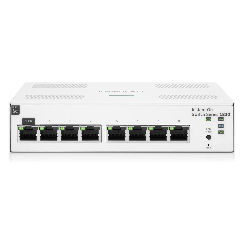 Aruba Instant On 1830 8G Managed L2 Gigabit Ethernet