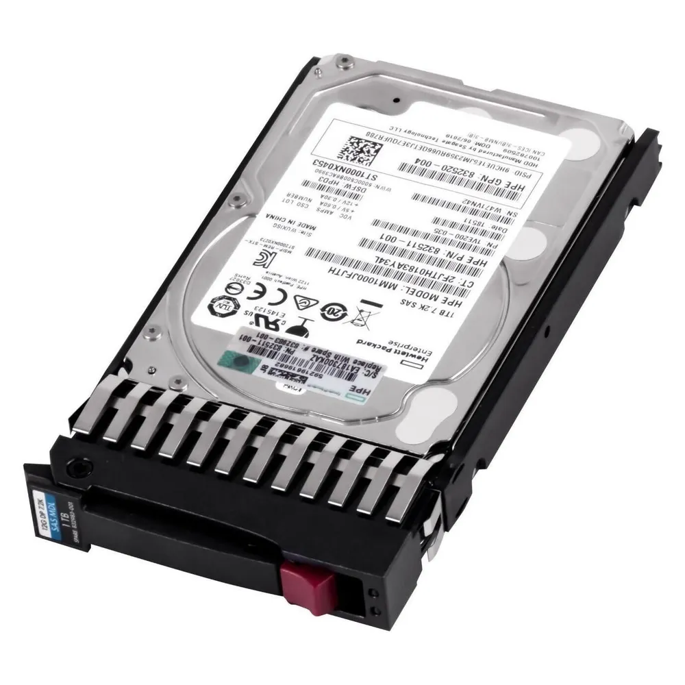 HPE 1TB 12G SAS MDL 7.2K SFF (1 TB, 2.5")