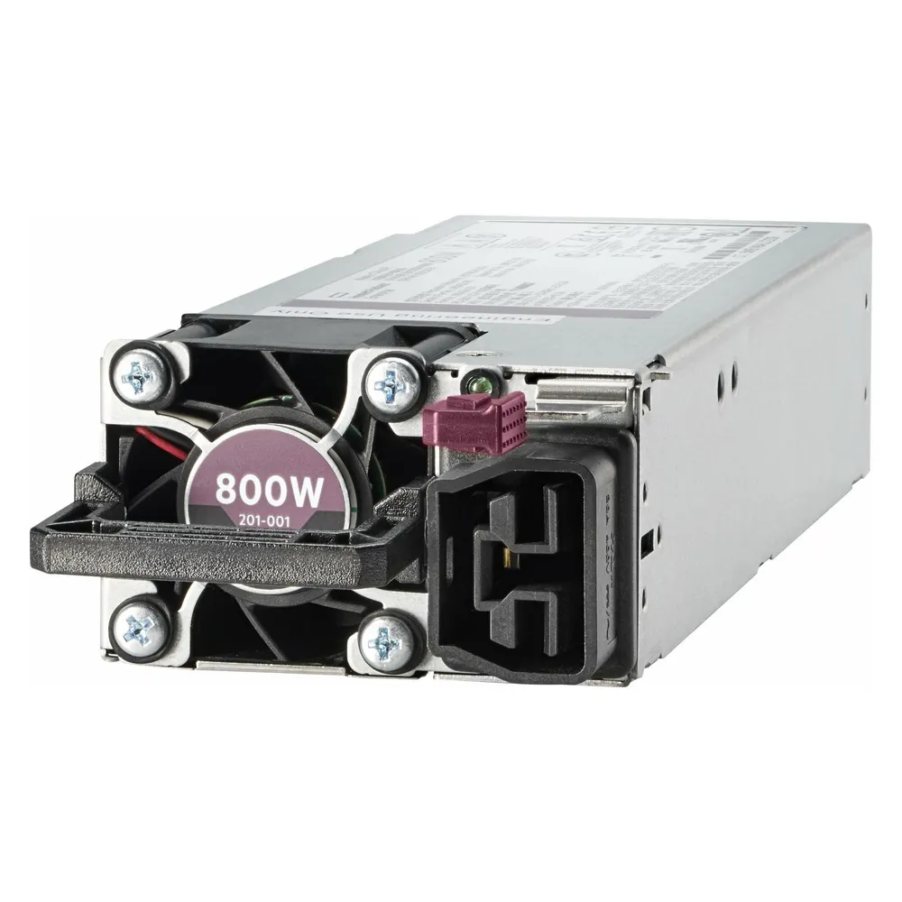 Fuente de Alimentación HPE 800W 80 Plus Platinum Flex Slot Hot Plug Low Halogen