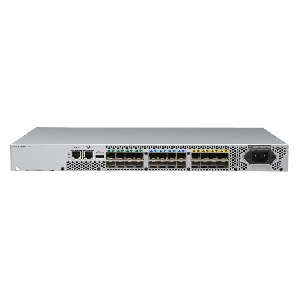 HPE E SN3600B 24/8, 8-port Short Wave, SFP+, Fibre Channel Switch