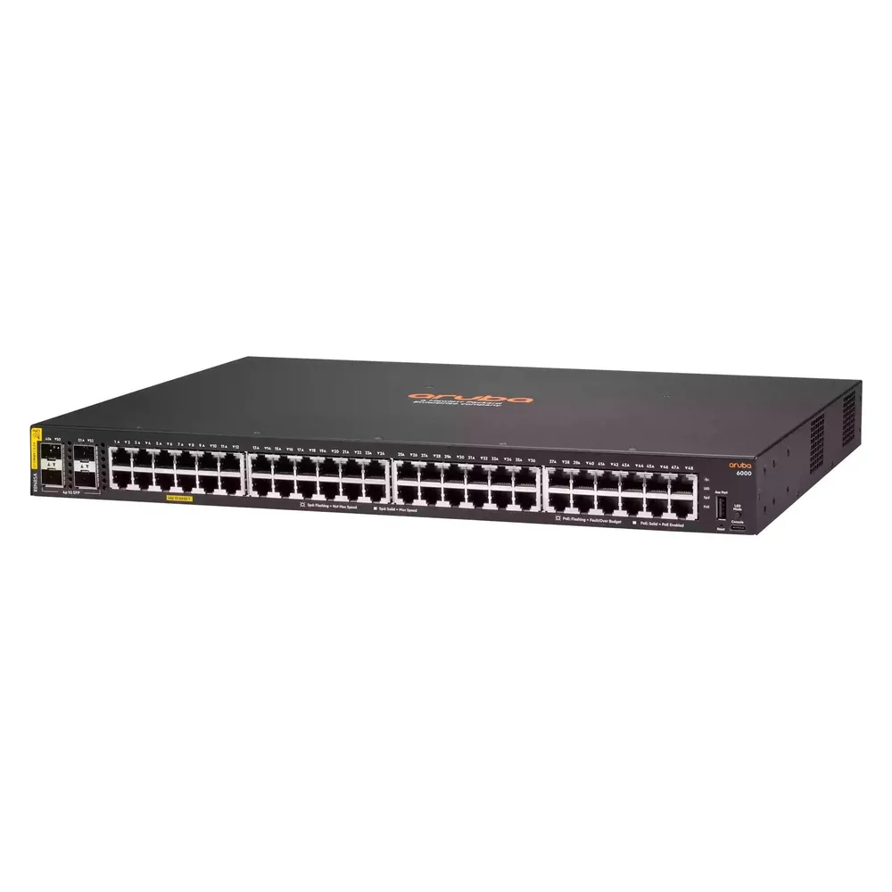 HPE Aruba 6000 48G 4Sfp Managed
