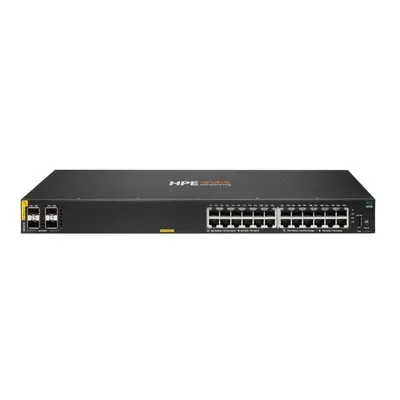 Switch HPE Aruba CX 6000 24p 10M/100M/1G Class4 PoE 4p SFP 1G 370W