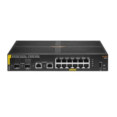 Aruba 6000 12G Klasse 4 Managed Switch L3 12 Gigabit-Ports 2 SFP