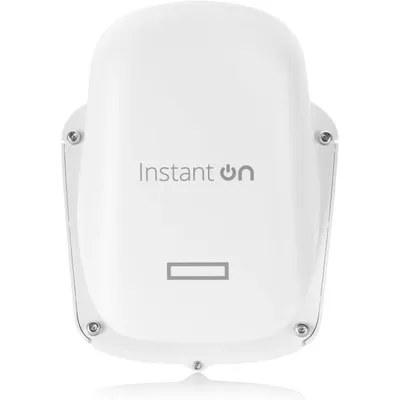 HPE Instant On AP27 Dualband-WLAN-6-Access Point für den Außenbereich + 12 V/18 W EU-Netzteil