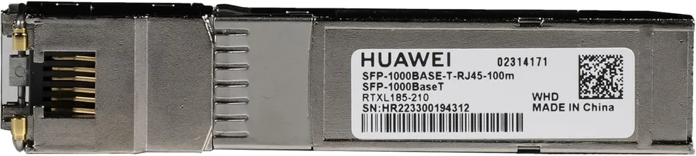 HUAWEI eKit SFP-1000BaseT RJ-45 Netzwerkkarte 1000 Mbit/s Metallic-Kupfer 100m