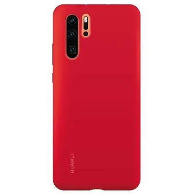 Huawei Rote Silikonhülle für Huawei P30 Pro