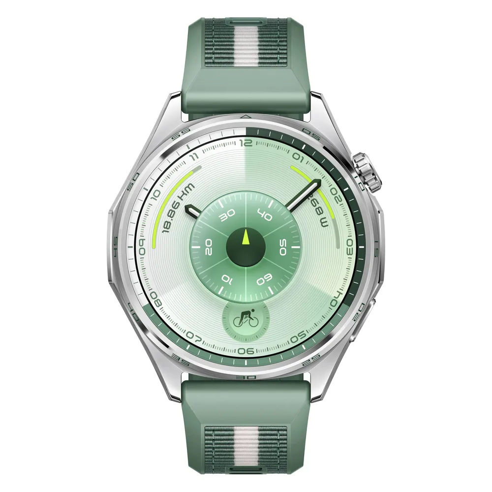 Huawei Watch GT 6 46 mm Silber/Grün
