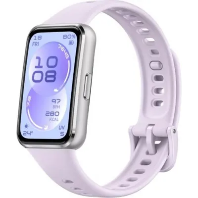 Huawei Smartwatch Bluetooth 46mm Aluminiumlila Einheitsgröße SBTi 2,75 kg CO₂