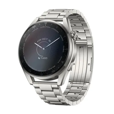 HUAWEI WATCH 3 Pro Elite 4G Bluetooth GPS NFC 48mm AMOLED Titan Titan Wasserfest 5ATM