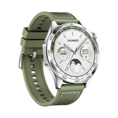 HUAWEI Watch GT4 Bluetooth NFC 46mm AMOLED Grün Klassisch SpO2 Pulsmesser 5ATM