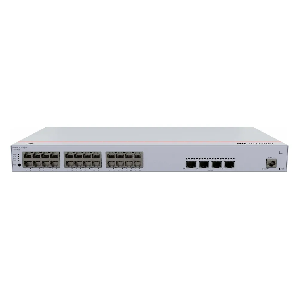 Switch Huawei S310-24P4X 24 Ports Gigabit 4 SFP+ PoE L2+ Erweiterte Verwaltung