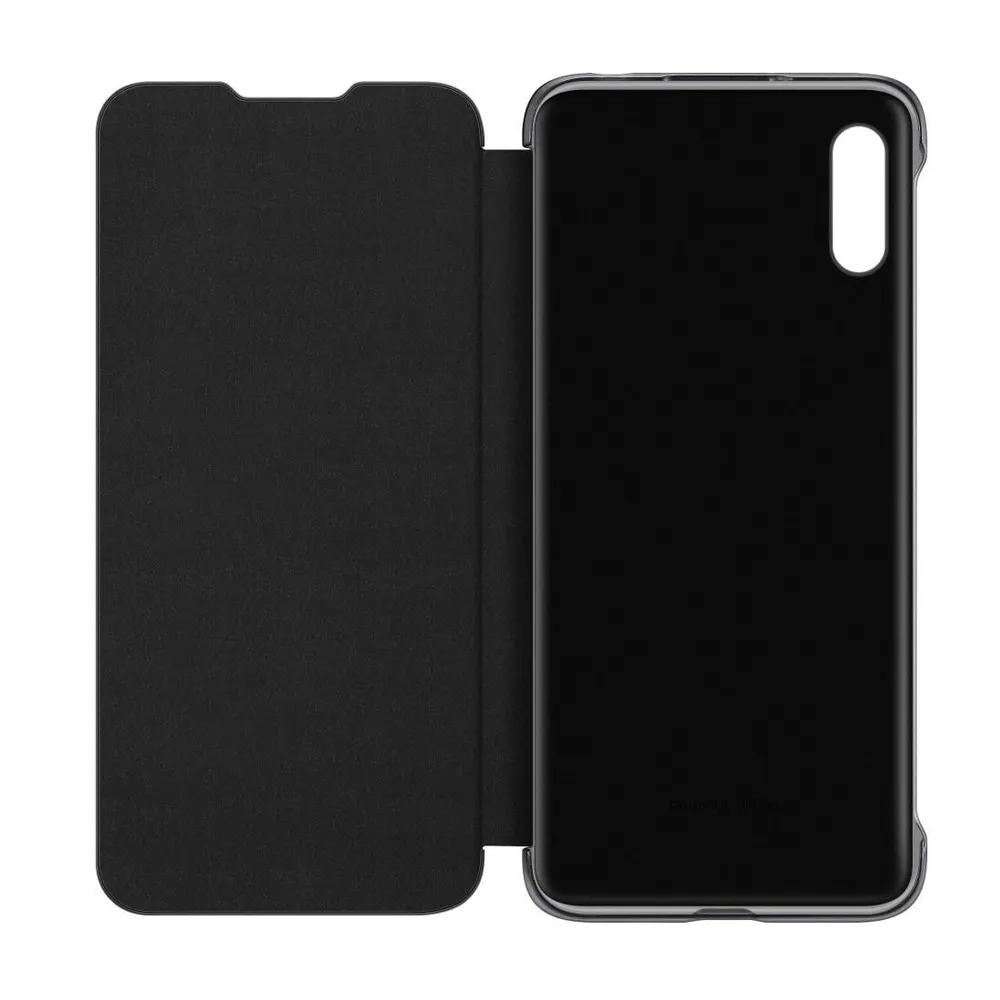 "Cover ""Flip Cover"" für HUAWEI Y6 2019, Schwarz (00187619)"