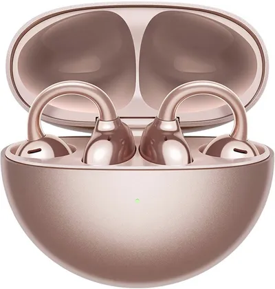 Huawei FreeClip Open-Ear-Kopfhörer (Noise-Cancelling, A2DP Bluetooth, in neuartigem Kugeldesign, Bluetooth 5.3 und Rauschminderung)