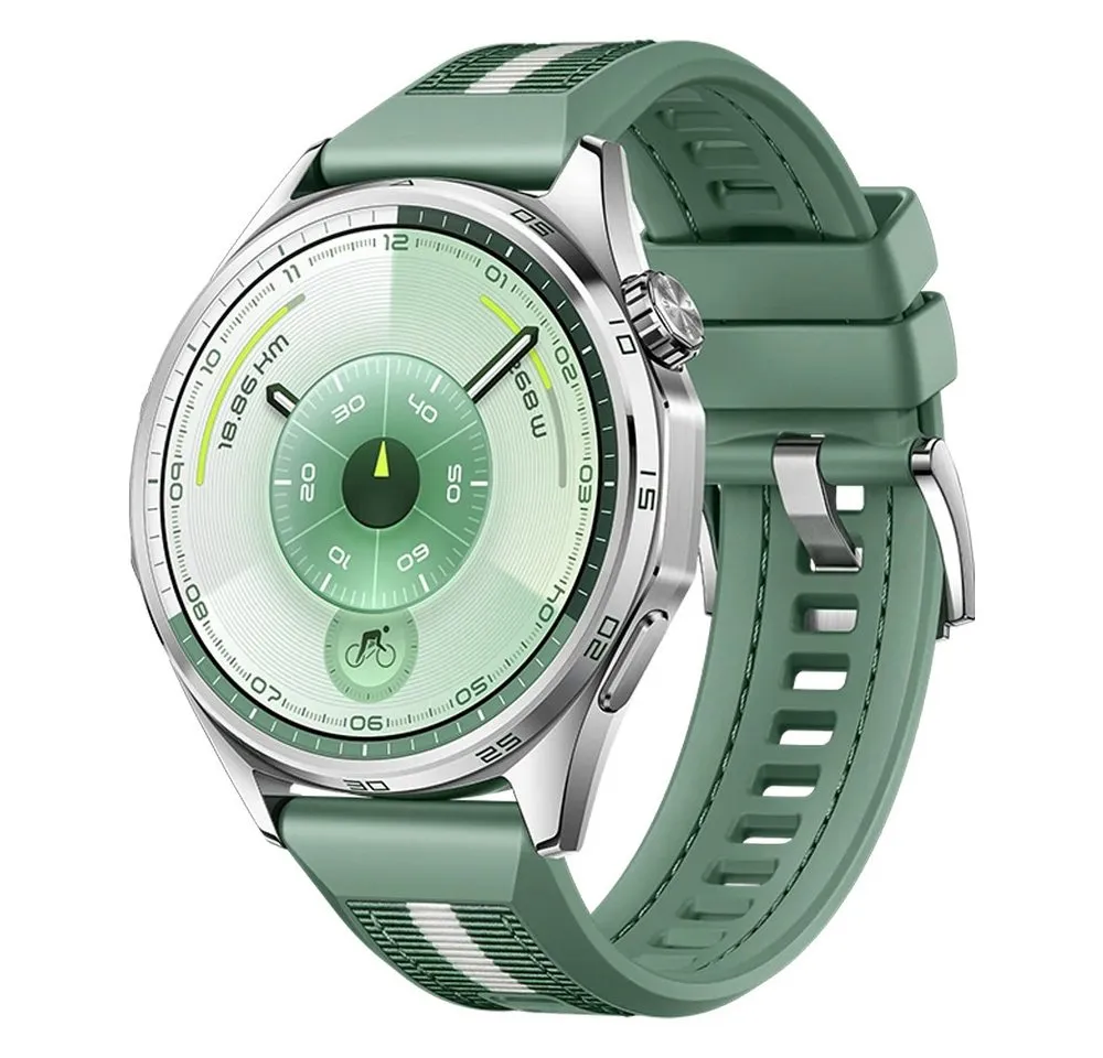 Huawei HUAWEI WATCH GT 6 Smartwatch 46mm Smartwatch (3.73 cm) Packung, Nicht als Set verkauft, Akkulaufzeit bis 21 Tage, Sturzerkennung, Virtueller Powermeter