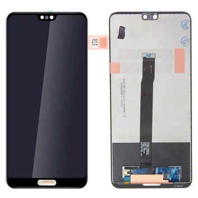 Huawei Ersatz-LCD/Touchscreen in Schwarz für Huawei P20