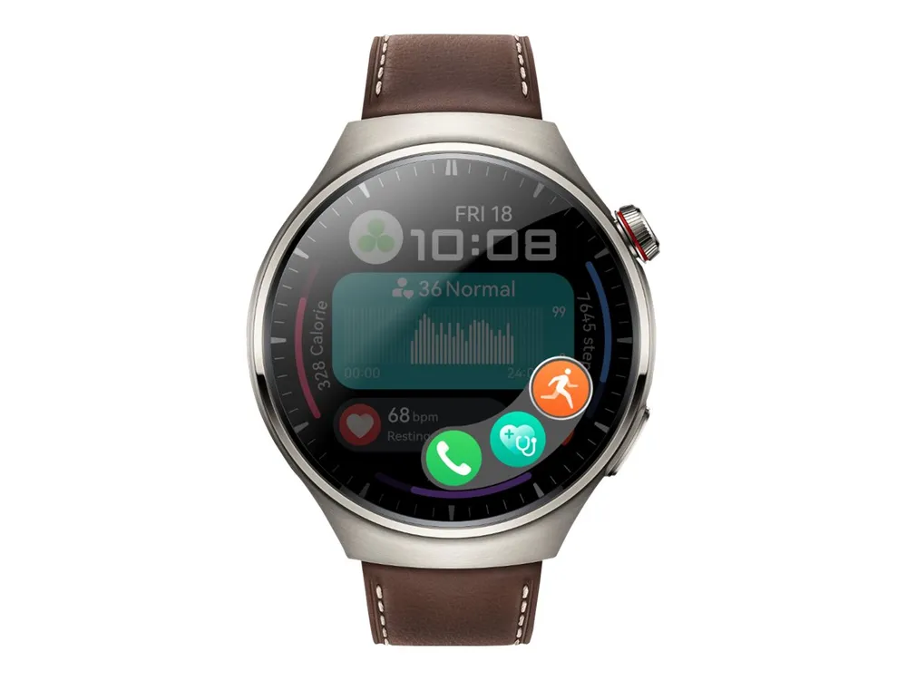 Huawei Watch 4 Pro Dark Brown Leather Strap | 55020amg/m |