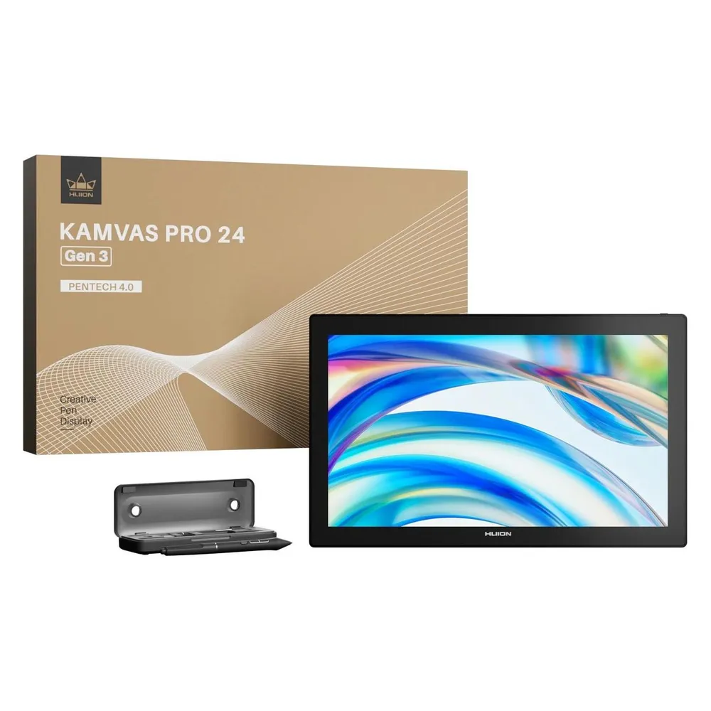 Grafiktablett Huion Kamvas Pro 24 (Gen 3) 23.8" 4K UHD