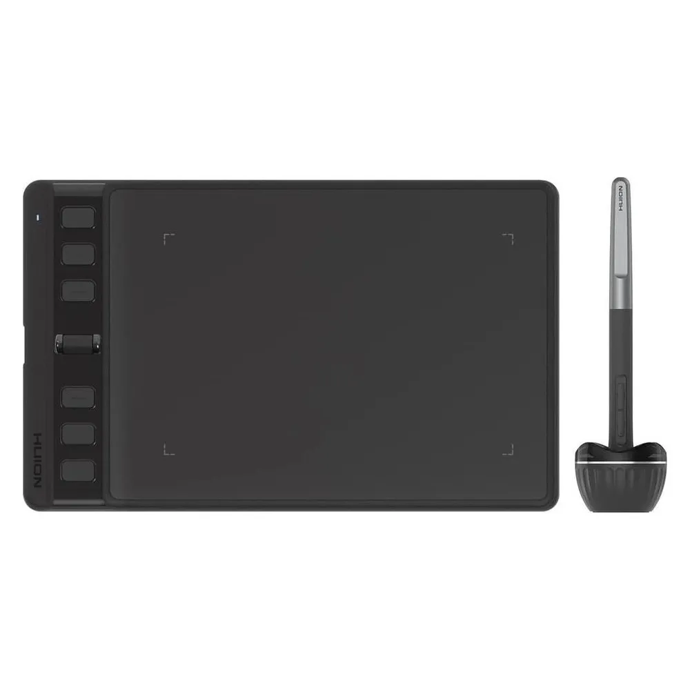 Grafiktablett Huion Inspiroy 2S Black 8192 Druckstufen USB-C