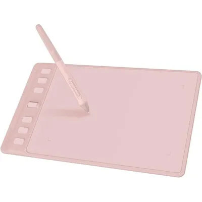 Grafiktablett Huion Inspiroy 2S Pink 8192 Druckstufen USB-C