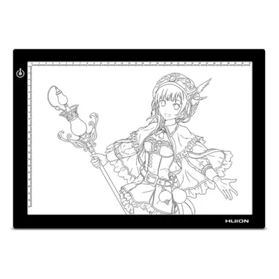 Grafiktablett Huion L4S USB LED 310x210 mm 745 cd/m² Schwarz