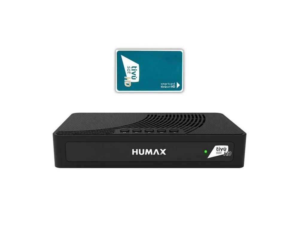 Humax Tivumax LT HD-3801S2 mit Aktive Tivusat HD Karte Satellitenreceiver