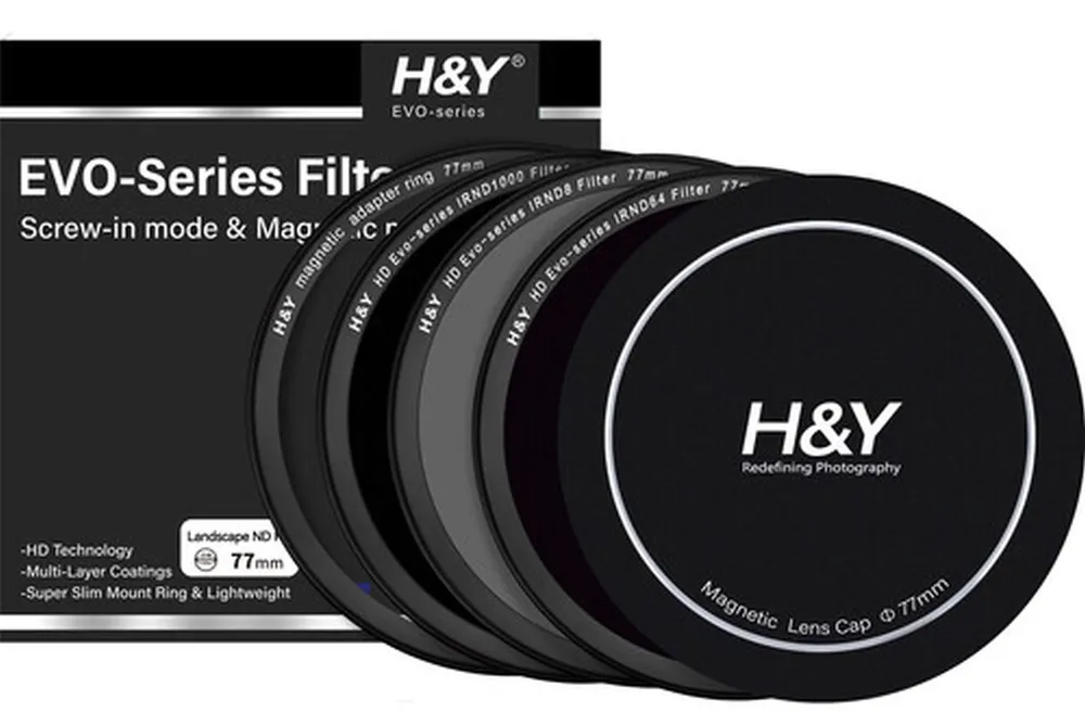 H&Y HD EVO ND Landscape Filter Kit 82mm