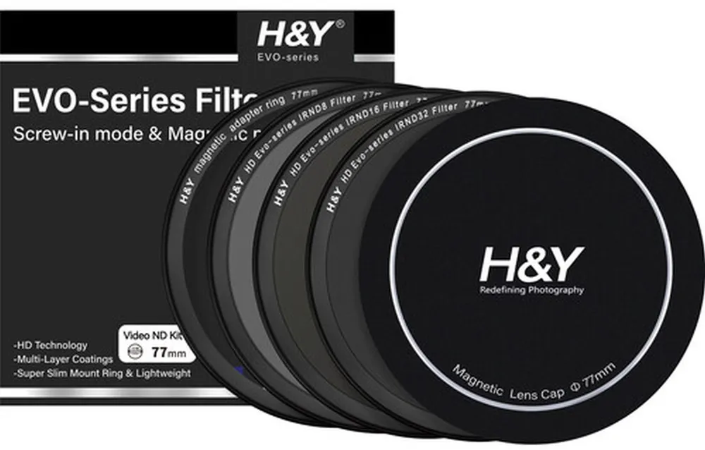 H&Y HD EVO ND Video Filter Kit 77mm