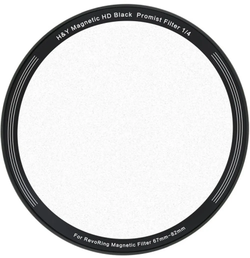 H&Y Black Mist Magnetic 1/4 Clip-on Filter for REVORING 67-82mm