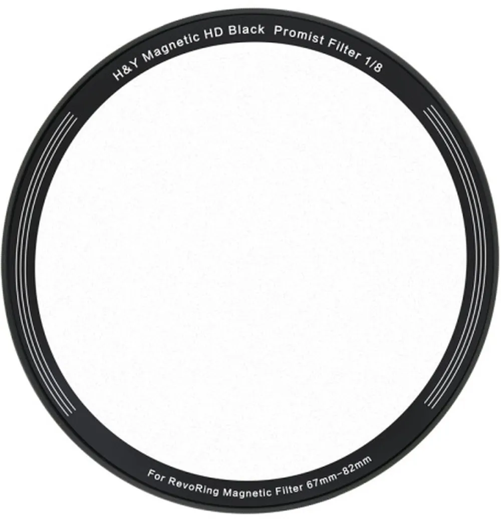 H&Y Black Mist Magnetic 1/8 Clip-on Filter for REVORING 67-82mm