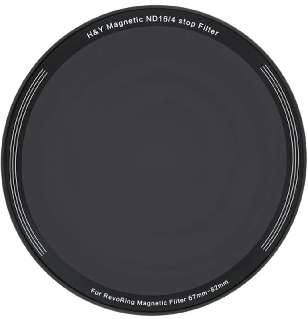 H&Y ND16 Magnetic Clip-on Filter for REVORING 67-82mm