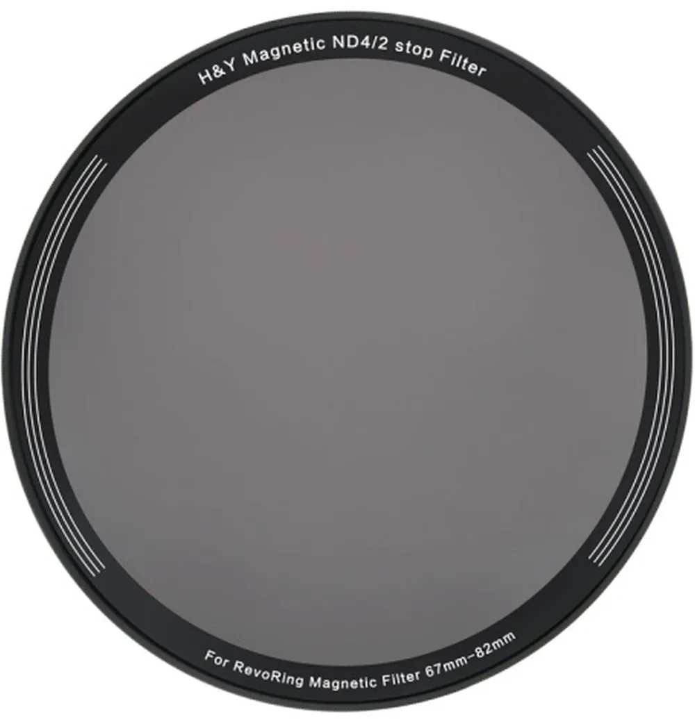 H&Y ND4 Magnetic Clip-on Filter for REVORING 67-82mm