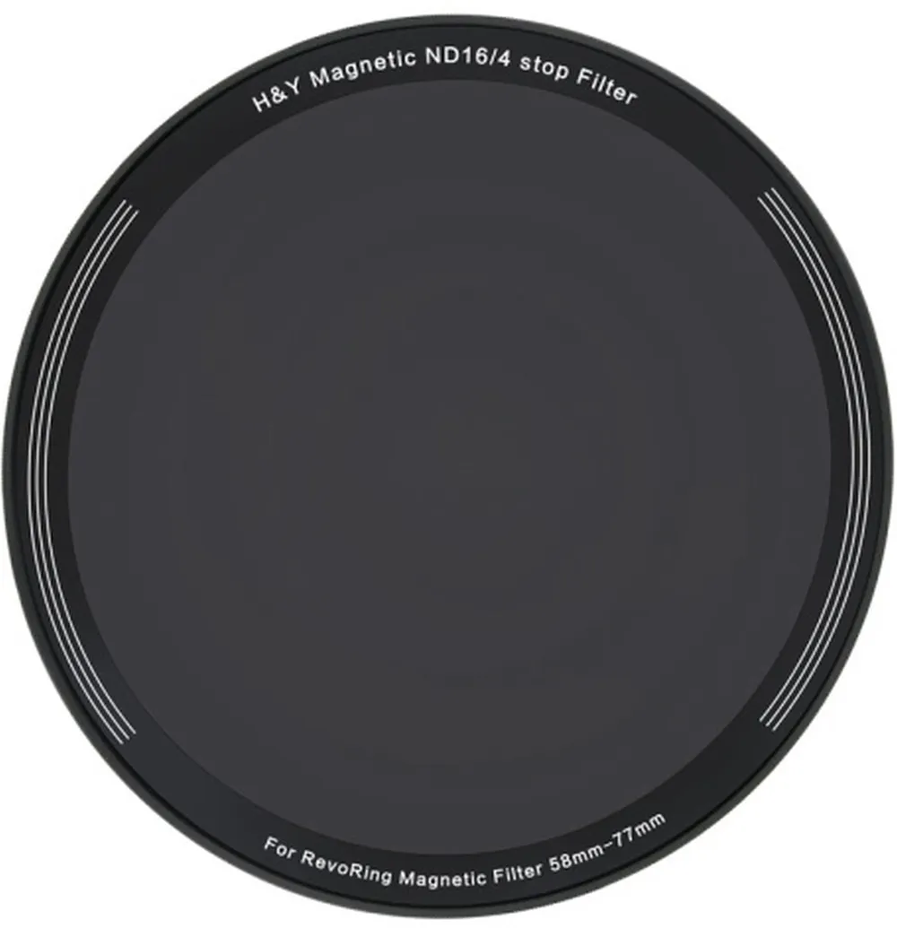 H&Y ND16 Magnetic Clip-on Filter for REVORING 58-77mm