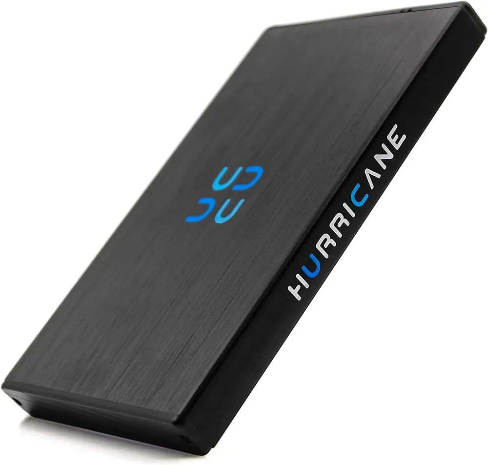 HURRICANE GD25612 portable externe Festplatte 640GB 2,5" USB 3.0 HDD Speicher externe HDD-Festplatte (640GB) 2,5", für PC, Laptop, PS4, PS5, Xbox - kompatibel mit Windows, Mac, Linux
