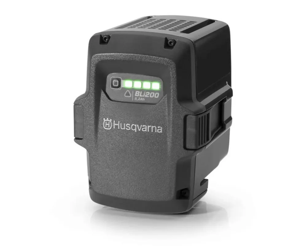 Husqvarna Husqvarna Bli200 36V 5,2 Ah Akku Akku BLi200 5200 mAh (36,00 V, 1 St), BLi-X Akkusystem mit bis zu 1500 Ladezyklen und konstanter Leistung.