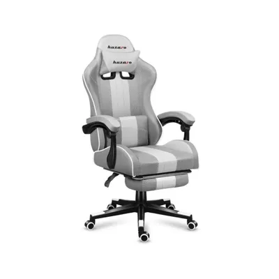 Gaming Stuhl Huzaro FORCE 4.7 Bucket-Design Ergonomisch Stahlgestell 140kg Grau