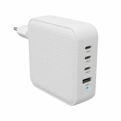 Ladegerät Hyper HJ1002WHWWGL 4x USB-C 1x USB 2.0 Schnellladung Weiß
