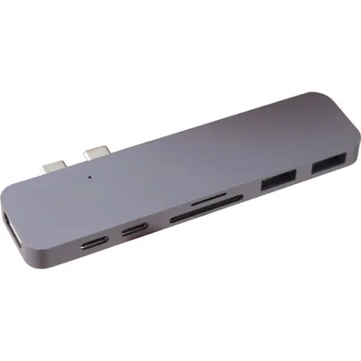 Hyper HyperDrive Duo Dockstation USB-C für MacBook Pro Space Grey