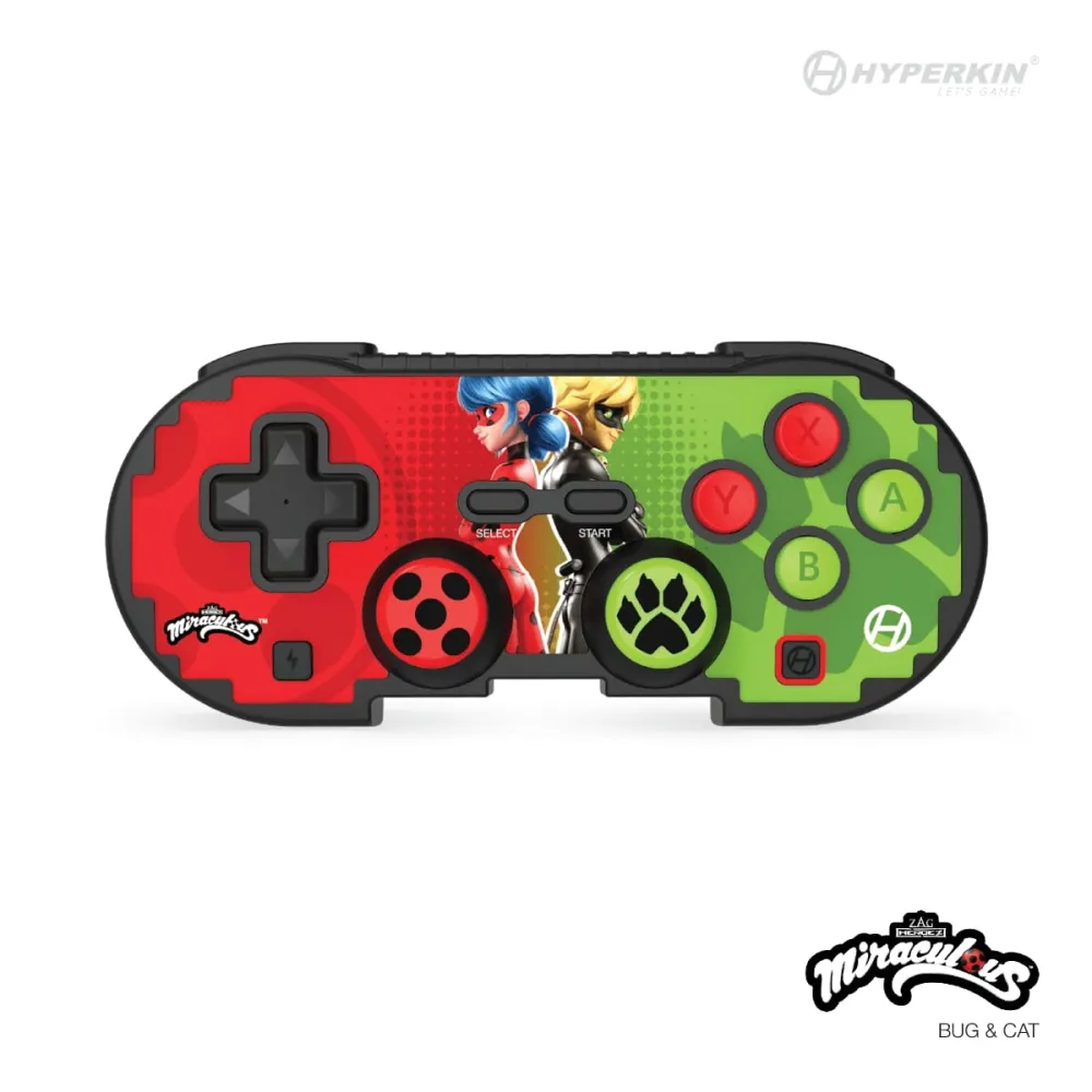 Hyperkin Controller Miraculous Bug&Cat (Kabellos – PC / Switch 1 / Android & iOS)