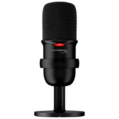 Mikrofon HyperX SoloCast USB Cardioid mit Touch-Stummschalter und flexiblem Ständer