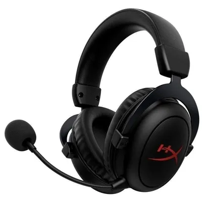 Auriculares HyperX Cloud II Core Wireless 2.4 GHz Gaming mit Noise Cancelling Mikrofon Schwarz/Rot