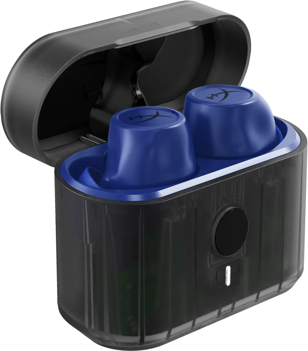 Kopfhörer HyperX Cirro Buds Pro True Wireless Bluetooth mit Geräuschunterdrückung, Touch Control, IPX4, Blau