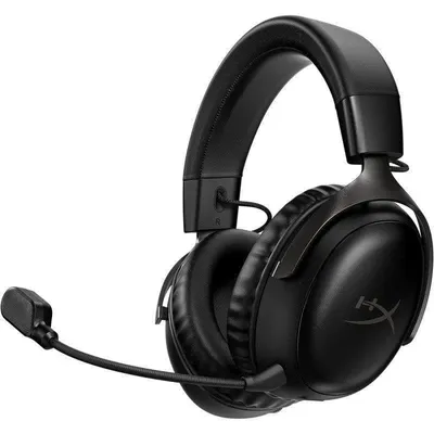 Auriculares HyperX Cloud III Wireless Gaming Inalámbricos USB-C DTS Headphone:X Negro